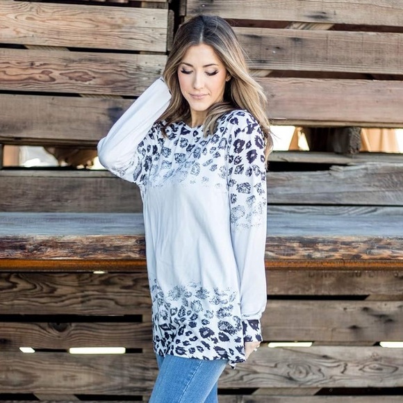 Tickled Teal Women's Long Sleeve Casual Loose Sweater Outerwear - Picture 3 of 8